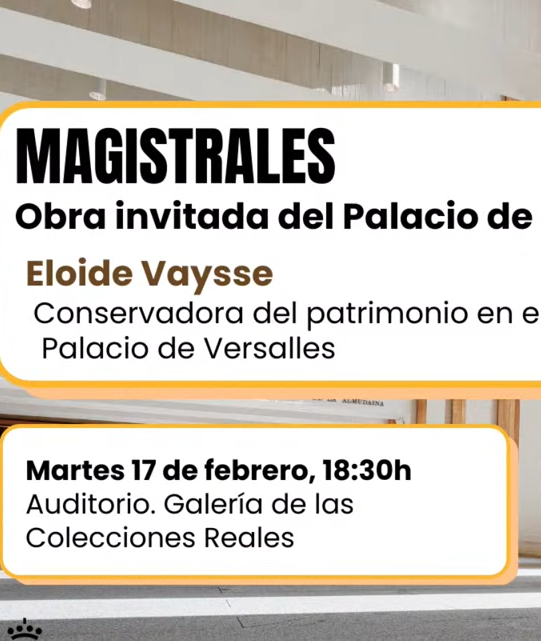 Conferencia Magistral | Obra invitada del Palacio de Versalles