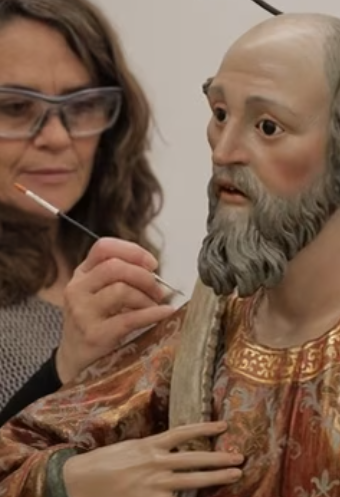 Restauración del Apostolado, Capilla de la Dormición, Monasterio de las Descalzas Reales, Patrimonio Nacional