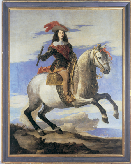 Retrato de don Juan José de Austria a caballo Imagen de: Retrato de don Juan José de Austria a caballo