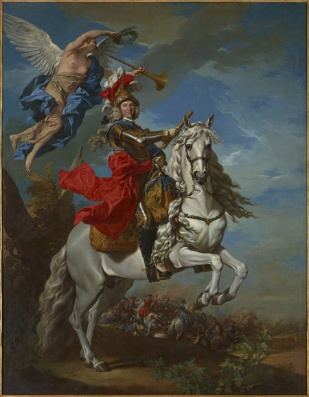Imagen de: Retrato de Felipe V a caballo
