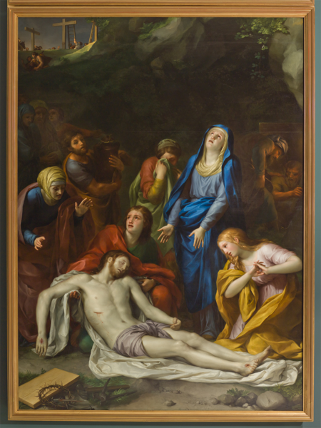 Imagen de: Lamentación sobre Cristo muerto