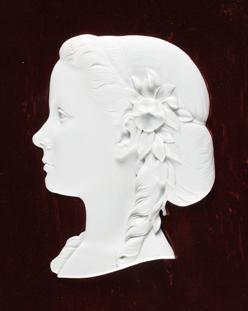 La infanta Isabel de Borbón “La chata”, François Willème, h. 1865, biscuit de porcelana, Nº Inv. 10061584, Patrimonio Nacional, Foto: Mario Sedeño