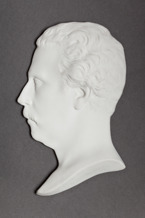 El rey consorte Francisco de Asís, François Willème, h. 1865, biscuit de porcelana, Nº Inv. 10147052, Patrimonio Nacional, Foto: Mario Sedeño