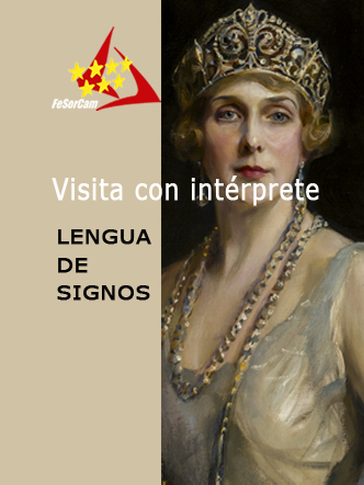 IMAGEN Visita guiada accesible a la exposición temporal. Lengua de signos