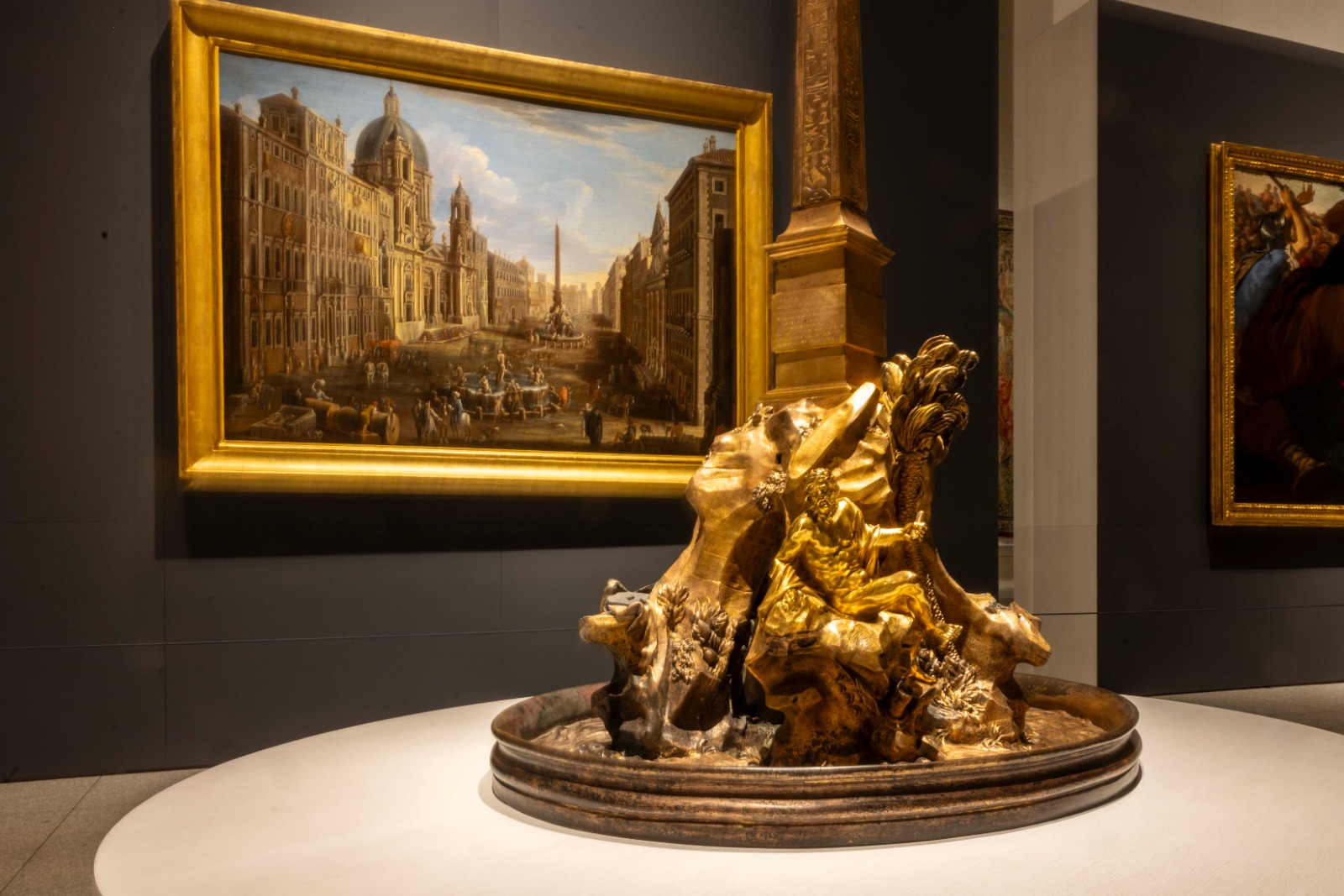 El regreso de una obra maestra: la escultura del Ganges vuelve a la fuente de Bernini de la Galería de las Colecciones Reales