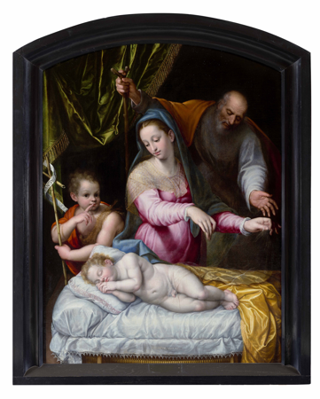 Virgen del silencio, Lavinia Fontana, 1589, Nº inv. 10045145, Patrimonio Nacional, Foto: David Blázquez