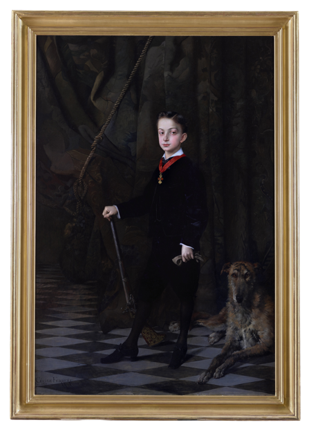 Alfonso de Borbón y Borbón, príncipe de Asturias