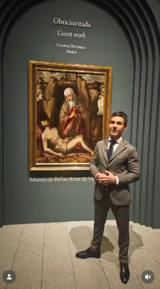 Imagen sobre: INSTAGRAM | "Piedad" de Gaspar Becerra