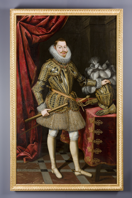 Imagen de: Retrato de Felipe III armado