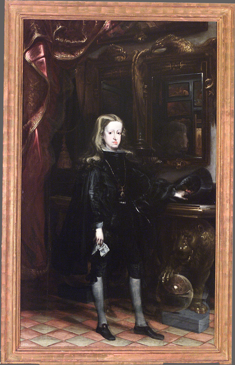 Retrato de Carlos II adolescente