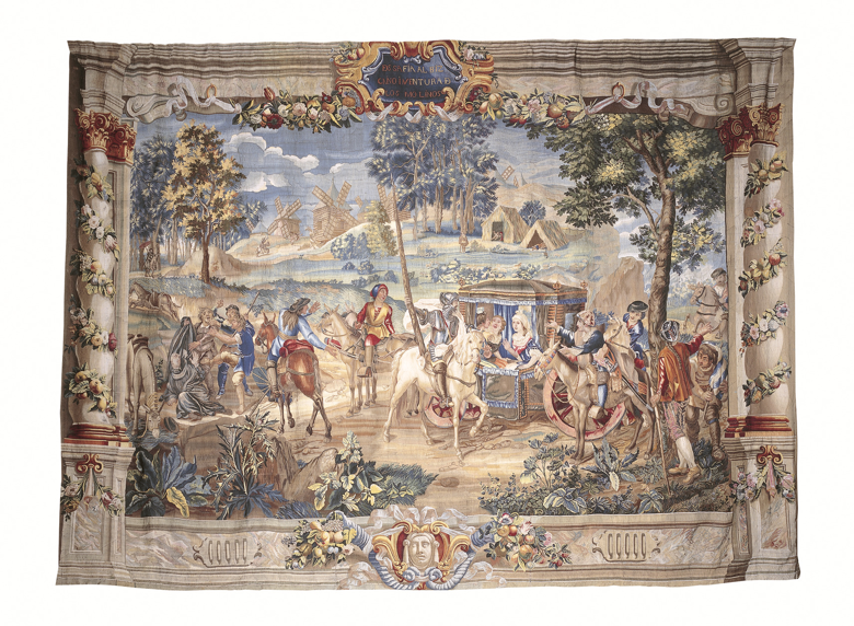 Desafío al vizcaíno y aventura de los molinos