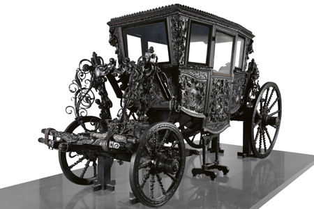 Imagen sobre: Carroza negra