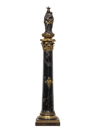 Virgen del Pilar, Domingo Álvarez, 1775-1800, 10008000, Patrimonio Nacional. Foto: Mario Sedeño