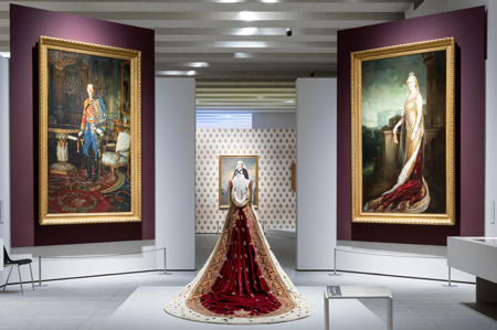 Detalle de la sección "Su Majestad, la Reina". Foto: Héctor Pérez, Patrimonio Nacional