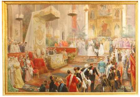 Boda de Alfonso XIII y Victoria Eugenia, Julio Borrell y Pla, 1907, 10078532, Patrimonio Nacional