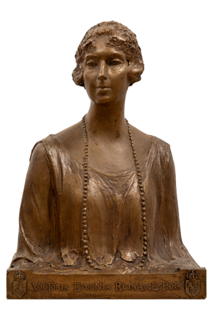 Victoria Eugenia de Battenberg, Mariano Benlliure Gil, 1922, 10002699, Patrimonio Nacional. Foto: Héctor Pérez