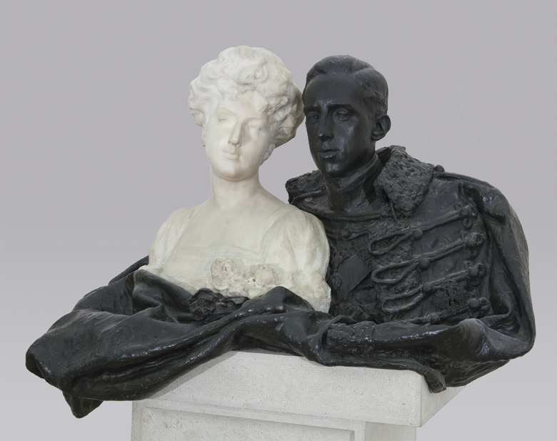 Imagen sobre: Alfonso XIII y Victoria Eugenia