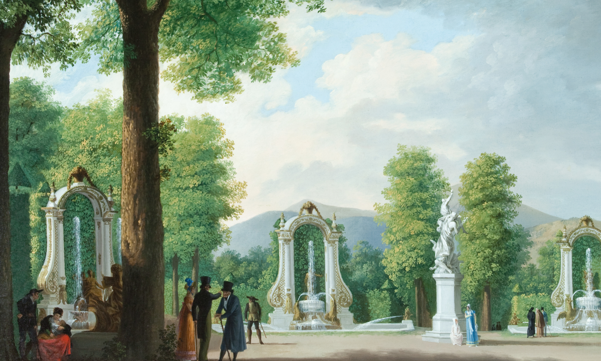 Fernando Brambila, painter of the Royal Sites
