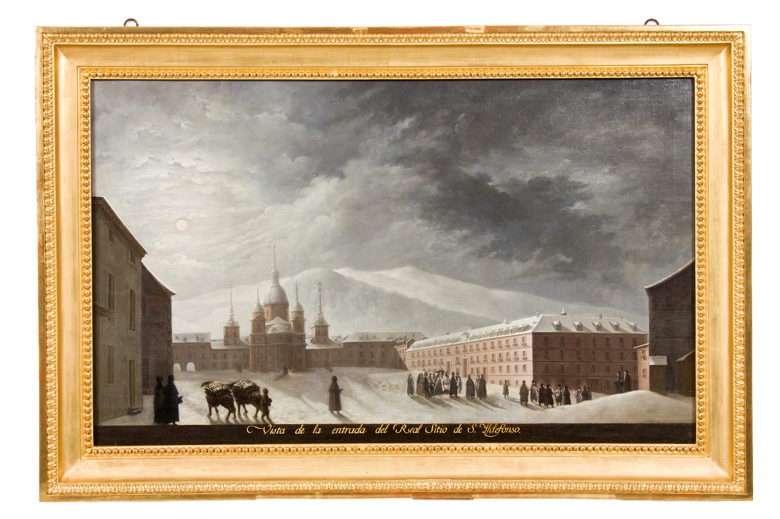 Image of: View of the Entrance to the Royal Site of San Ildefonso
