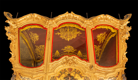 Berlina Dorada, detalle, 1730-1760, Patrimonio Nacional