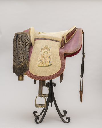 Silla de montar de gala de Fernando VII, Ventura López, 1829, Patrimonio Nacional