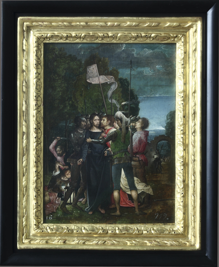 Imagen sobre: El prendimiento de Cristo