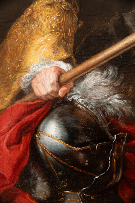 Carlos VII, rey de Nápoles, Giuseppe Bonito, h. 1745, óleo sobre lienzo, inv. 10247229, Patrimonio Nacional. Foto: Héctor Pérez