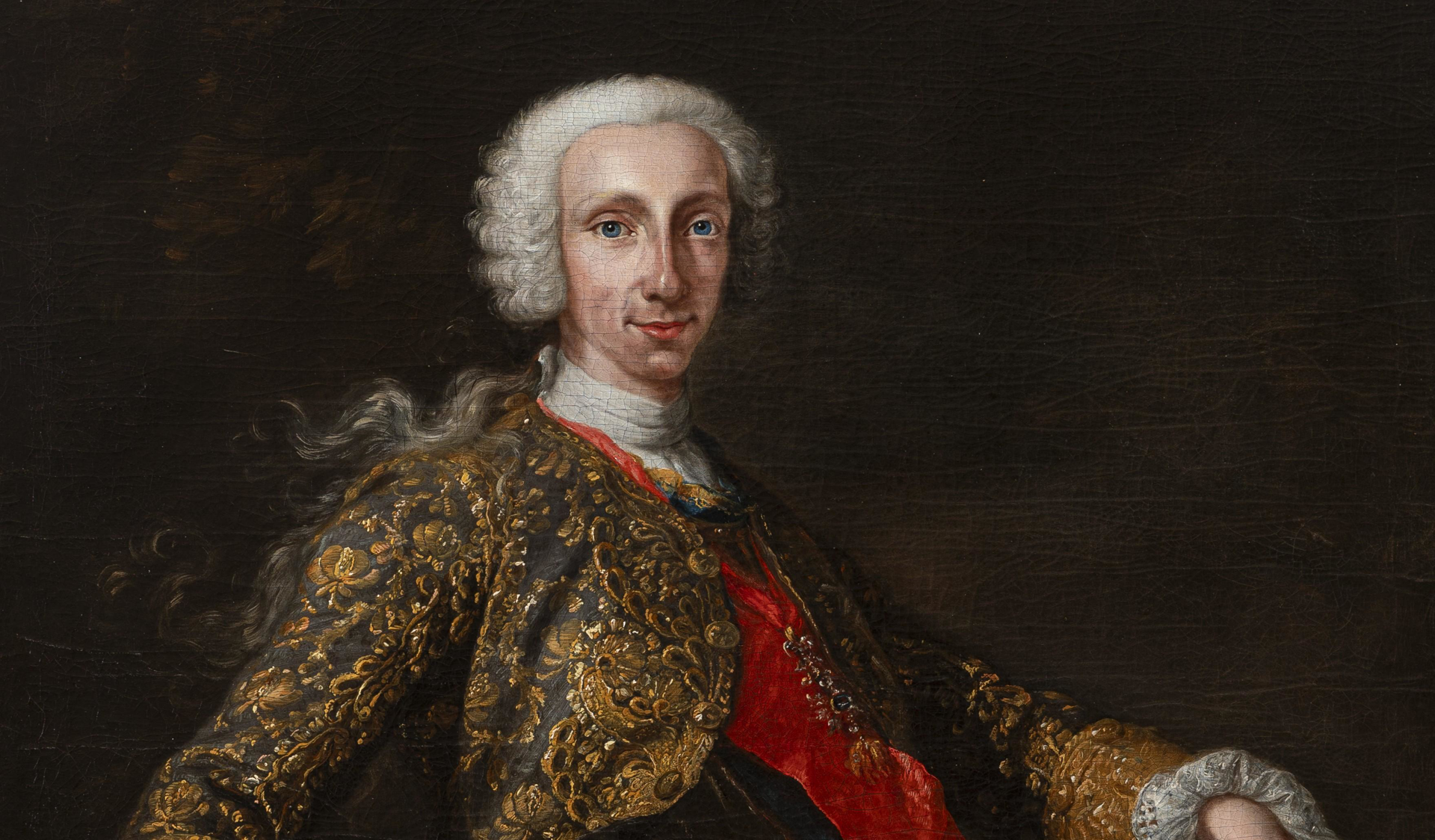 Retrato de Carlos VII y Sofá de Gasparini
