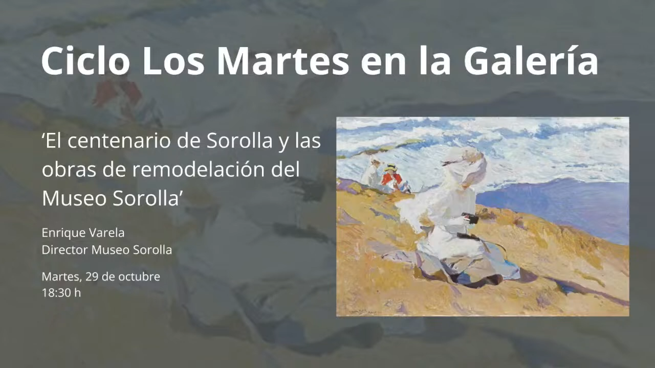 Imagen sobre: El centenario de Sorolla y las obras del Museo Sorolla por Enrique Varela