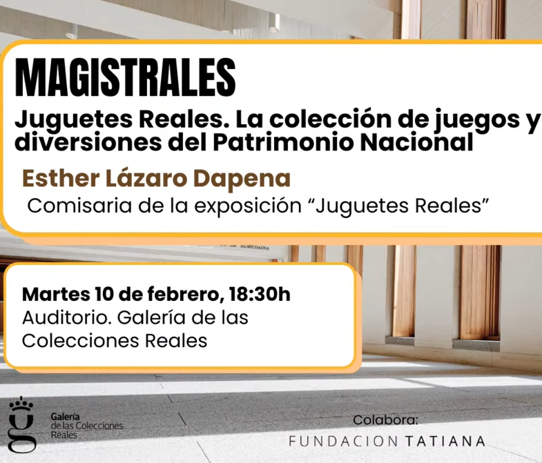 Imagen sobre: Conferencia Magistral | Juguetes Reales