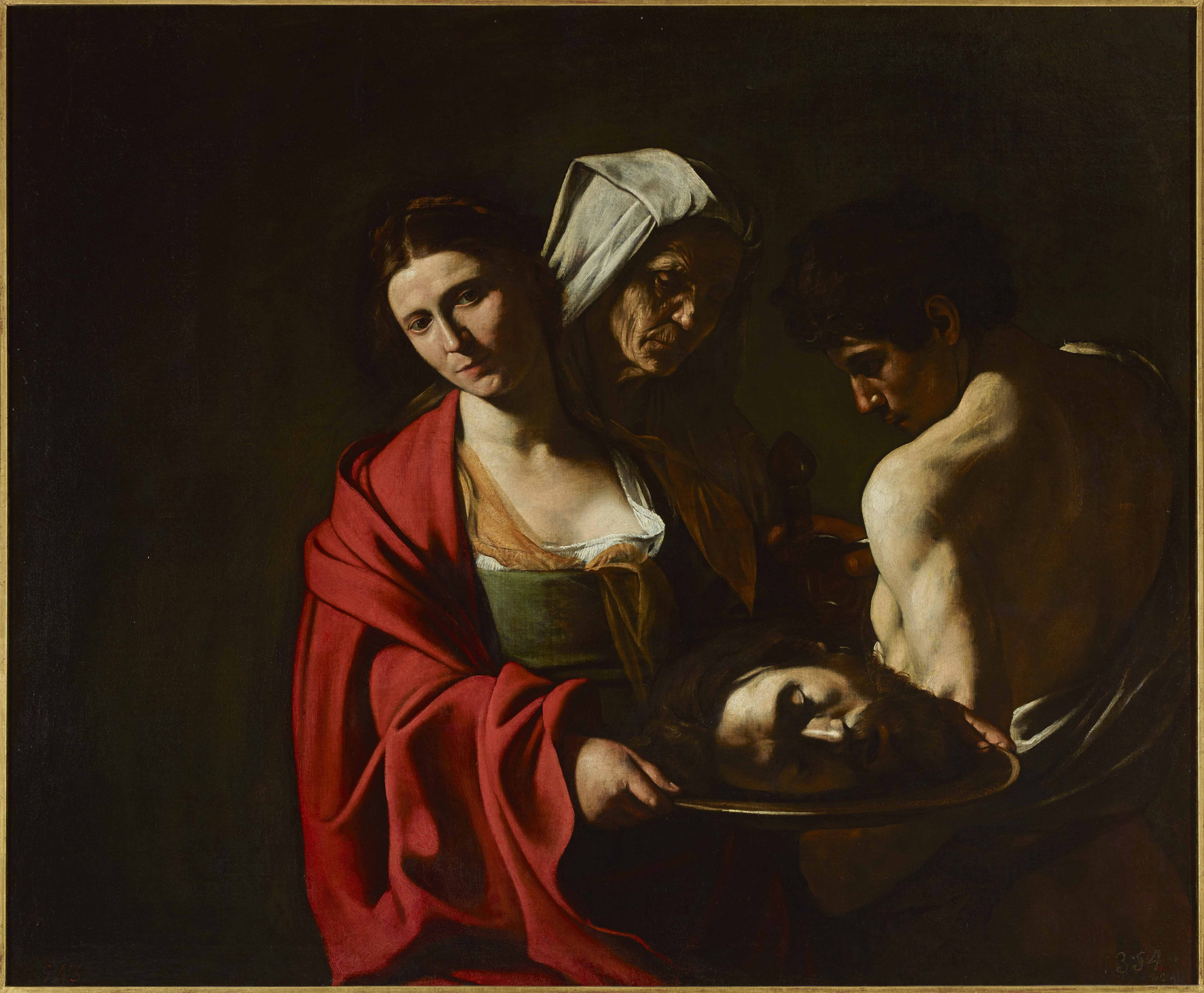 Salomé con la cabeza del Bautista