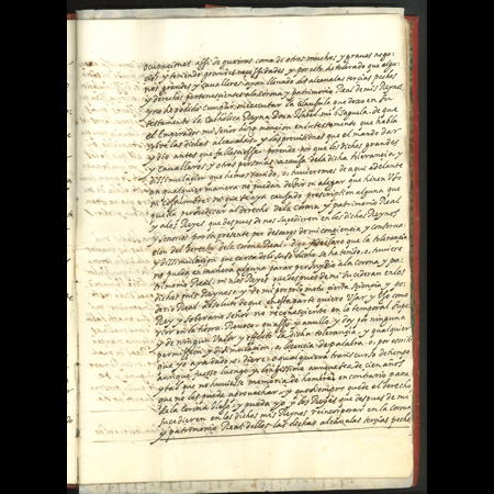 Testamento original del rey Felipe II