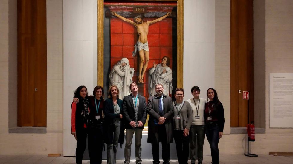 La Galería de las Colecciones Reales exhibe temporalmente “El Calvario” de Rogier van der Weyden