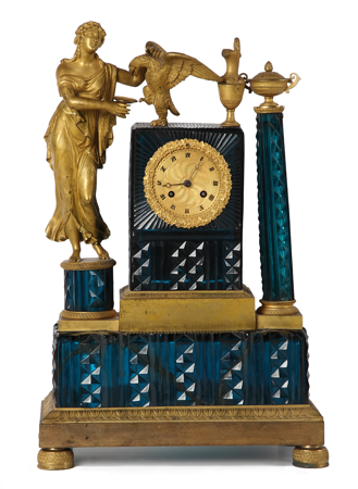 Reloj de sobremesa, primer cuarto del siglo XIX, inv. 10011999, Patrimonio Nacional