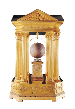 Reloj de sobremesa, h. 1828, inv. 10033621, Patrimonio Nacional