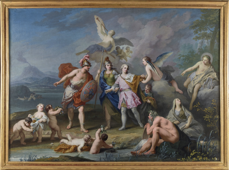 El infante don Carlos de Borbón parte para Italia