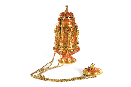 Imagen sobre: Incensario