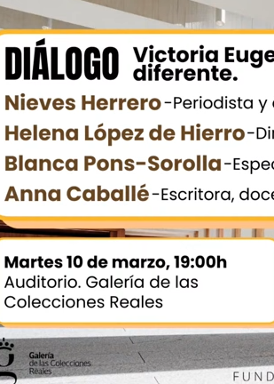 Imagen sobre: Diálogo | Victoria Eugenia, una reina diferente