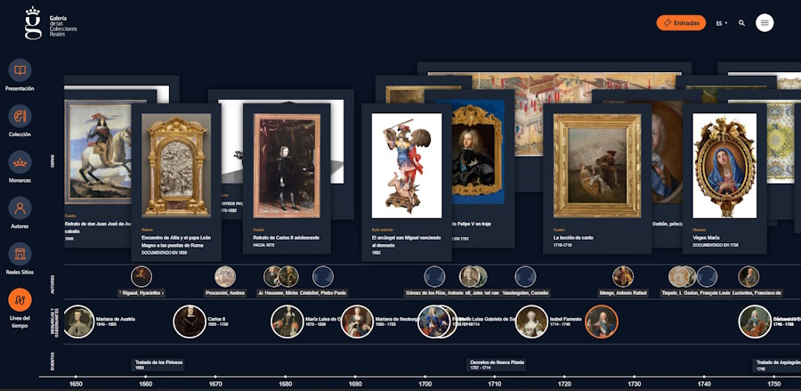 Website launch of the Royal Collections Gallery