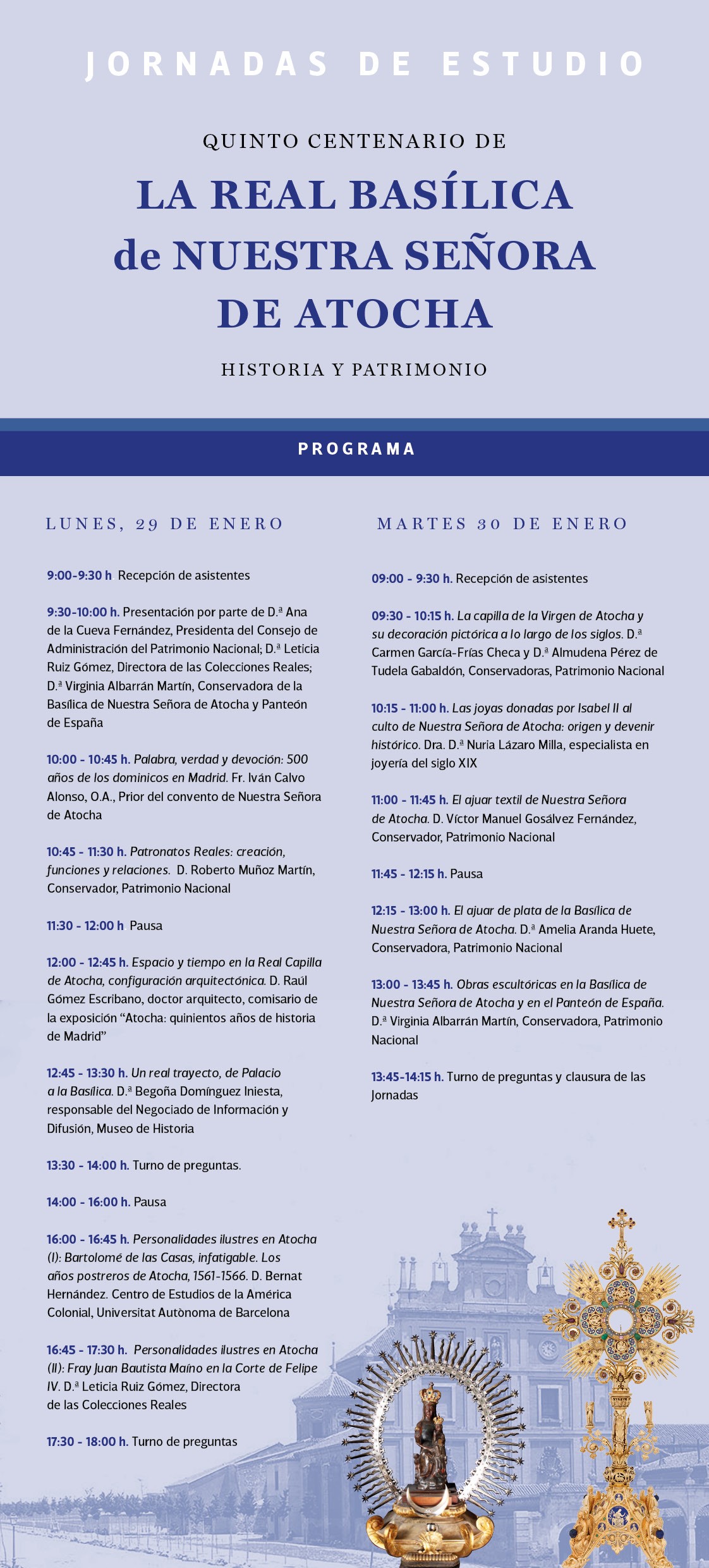 Programa de las jornadas