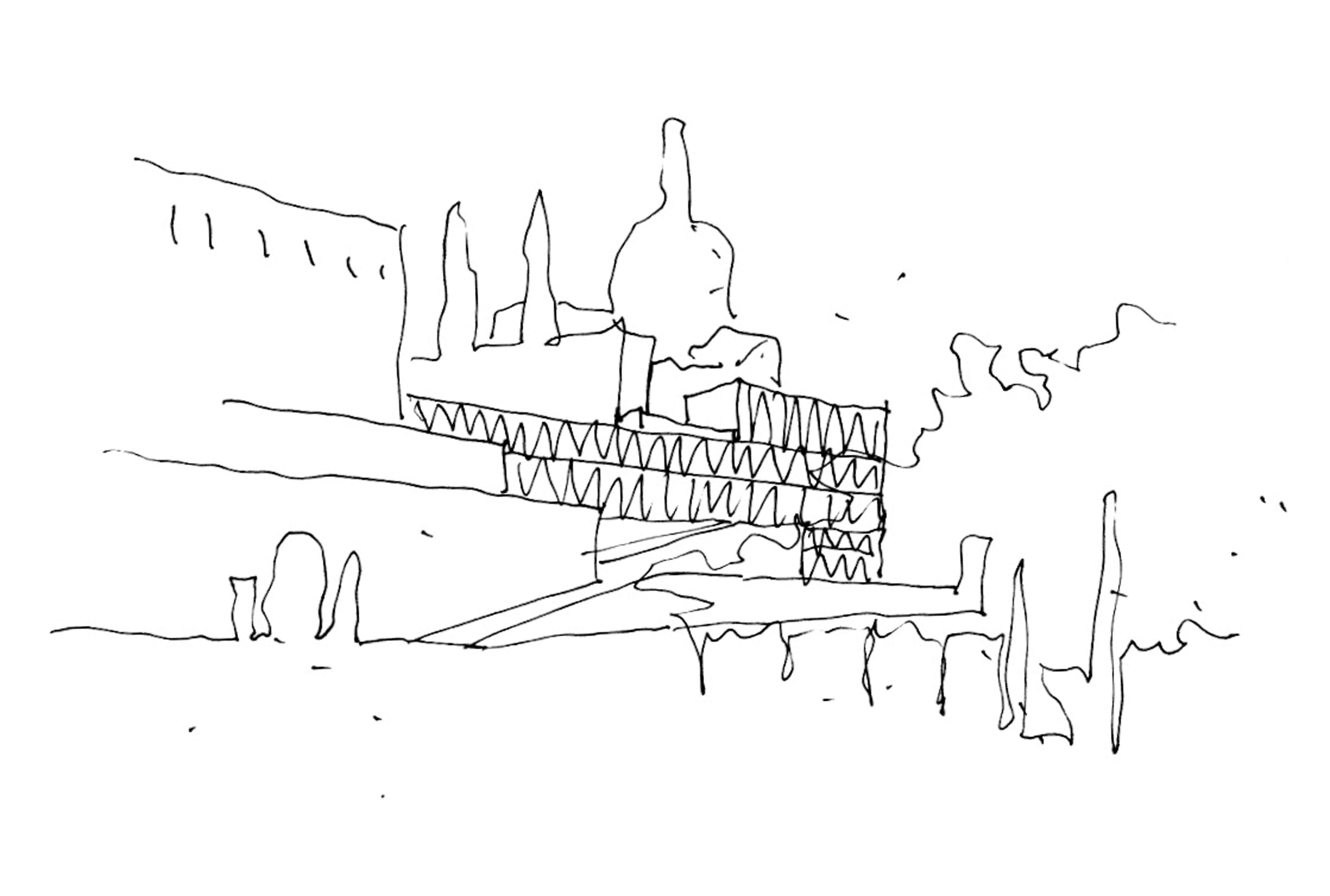 dibujo de la Galería de las Colecciones Reales